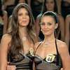 Le due finaliste a Miss Italia: Stefania Bivone e Mayra Pietrocola