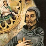 Immagine ufficilae del 25 anno di canonizzazione di San F. A. Fasani (2011)