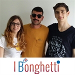 Antonio Ricciardi con il team de 'I Bonghetti'