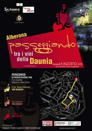 Alberona, torna la magia di 'Passeggiando tra i vini della Daunia'