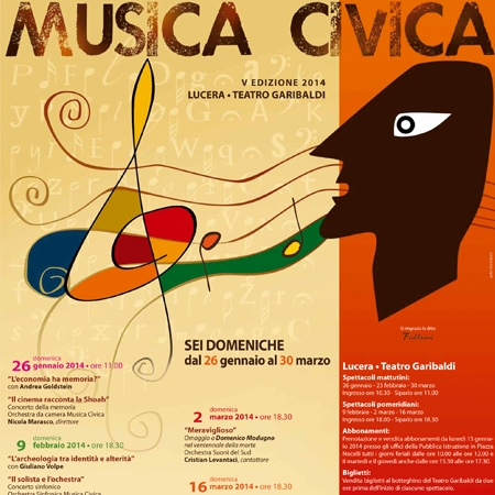 Il Garibaldi di Lucera riapre per la V edizione di Musica Civica 2014