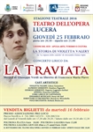Grande successo della stagione teatrale a Lucera. Prossimo appuntamento con ‘La Traviata’ il 25 febbraio