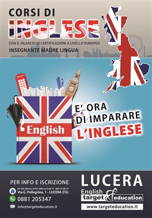 English Target Education: Presentazione gratuita dei corsi di inglese a Lucera