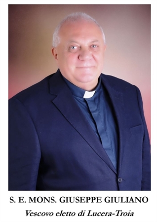 Mons. Giuseppe Giuliano sarà vescovo il 27 dicembre 2016