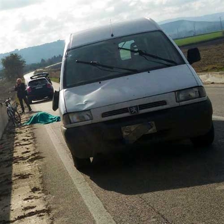 Incidente mortale sulla statale Lucera-Troia, perde la vita un ciclista