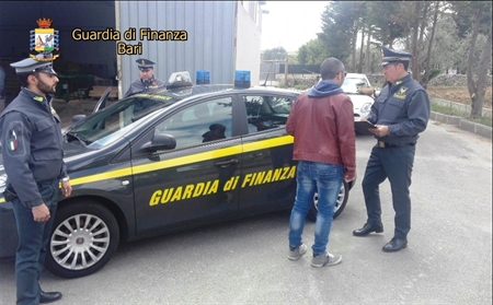 Guardia di finanza Puglia: eseguiti interventi a contrasto del lavoro nero e irregolare