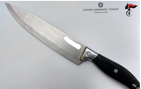 Lucera: con un coltello sotto casa della ex, 22enne arrestato dai carabinieri