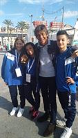 A Genova con la nazionale italiana, l'atleta lucerina Marika Del Mastro, per i Giochi Europei Paralimpici Giovanili
