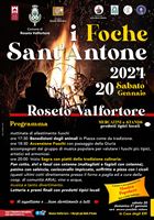Tutti in festa per Sant'Antonio Abate: l'arte dei falò illumina il borgo di Roseto Valfortore