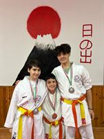 Campionato Centro-Sud Karate Colored: Tre atleti sul podio per la Mawashi Karate Team di Lucera