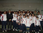Il gruppo della Polisportiva juvenilia SCIOSCIA