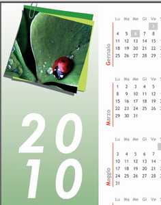 Calendario 2010 della fortuna