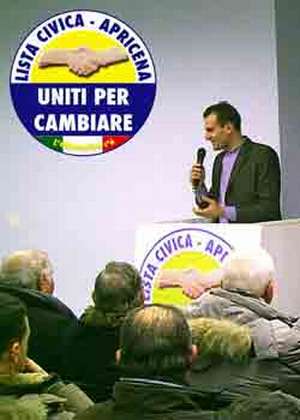 Antonio Potenza, candidato Sindaco ad Apricena, ed il Parco del Gargano 