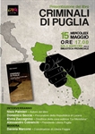A Foggia si parla di 'Criminali di Puglia. 1973-1994'. Interviene Domenico Seccia, procuratore della Repubblica di Lucera