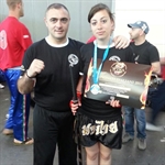 La lucerina Emanuele Debora va in nazionale con la Kick Boxing