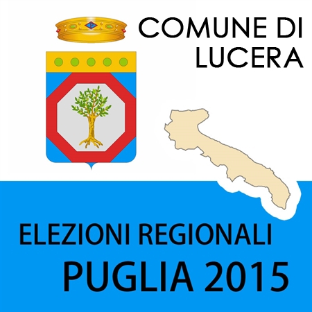 Voti candidati Lucera per sezione - Risultati elezioni Regione Puglia 2015