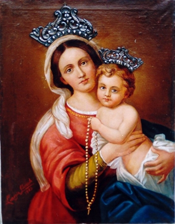 La Madonna del Rosario, nota e poesia di Pasquale Zolla