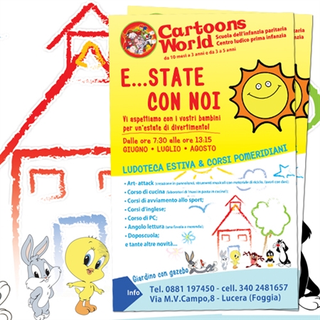 Un'estate di divertimento per i vostri bambini con 'E...state con noi' di Cartoons World