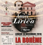Dicembre Bohemien a San Marco in Lamis e Lucera con gli Amici della Lirica Umberto Giordano