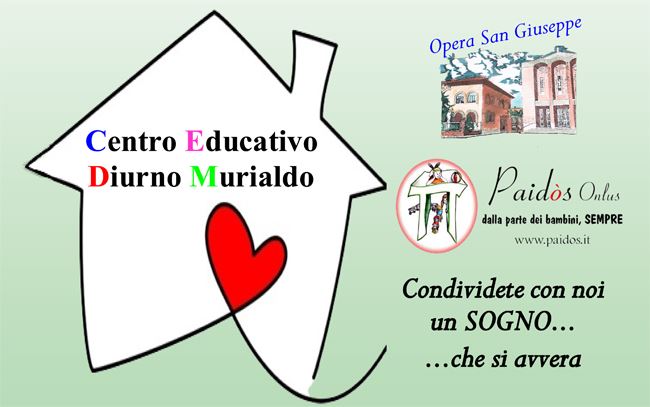 Sabato 17 Marzo sarà inaugurato il nuovo Centro Educativo Diurno Murialdo dell’Opera San Giuseppe a Lucera