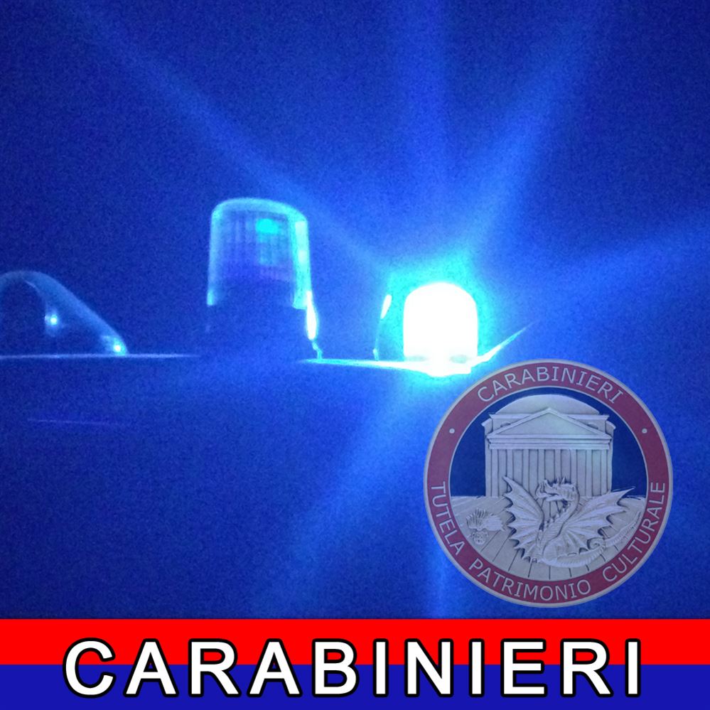 LUCERA:	dehors abusivi nel centro storico. I Carabinieri del Comando Tutela Patrimonio Culturale denunciano 9 persone