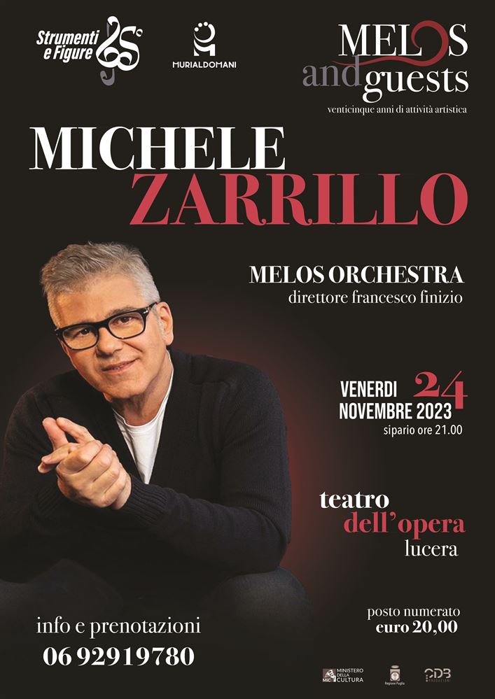 Michele Zarrillo in concerto a Lucera