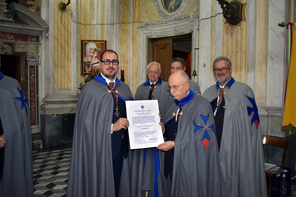L’Architetto Paiano  promosso Commendatore dell' Ordine Militare di Santa Brigida