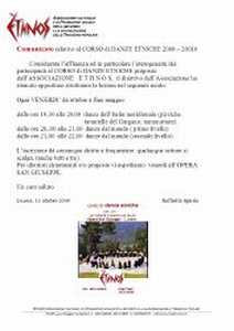 Ass. Ethnos: CORSO di DANZE ETNICHE 2009 ? 2010