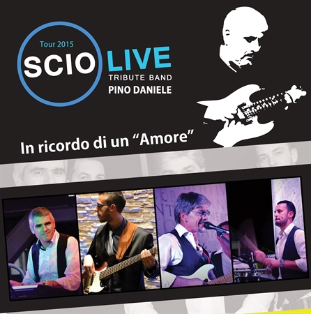 Tributo a Pino Daniele per il primo concerto a San Severo del tour 2015 Scio Live