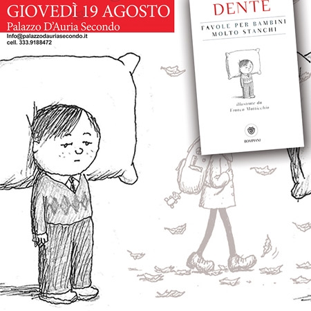 Cacc'e Mmitte Festival Lucera 2015, si parte con Dente e le sue 'Favole per bambini molto stanchi'