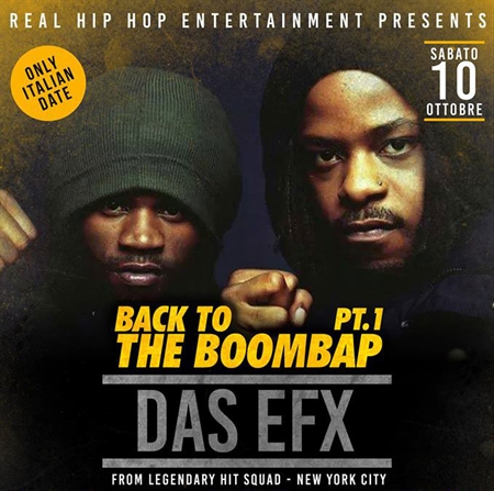 Una serata rap con Das Efx, direttamente da Brooklyn, in concerto a Lucera
