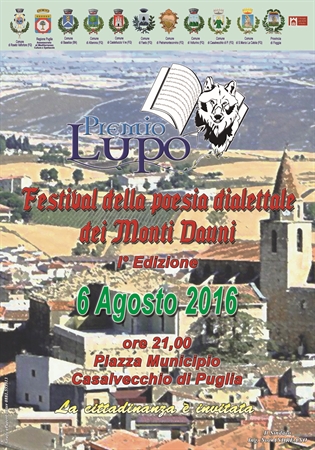 Festival della poesia dialettale dei Monti Dauni, ecco la 1a edizione