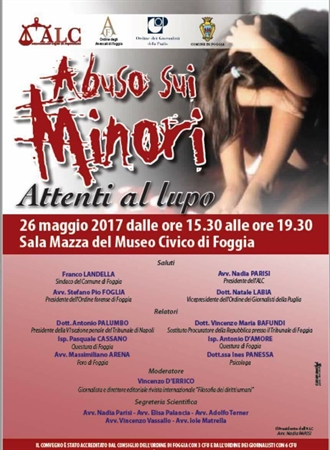 A Foggia Convegno di Formazione per salvaguardarci dai Lupi