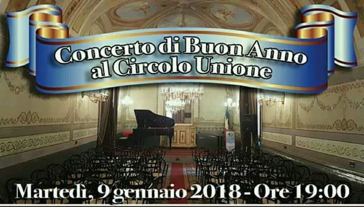 Martedì 9 Gennaio a Lucera il Concerto di Buon Anno al Circolo Unione