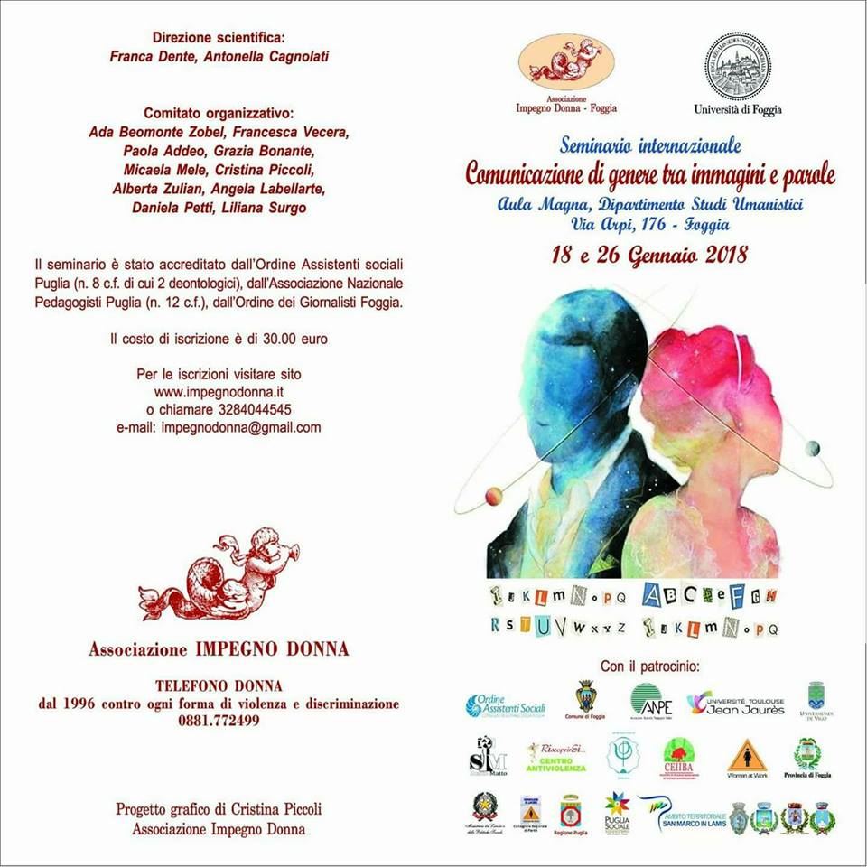 Seminario Internazionale sul Genere tra parole ed immagini