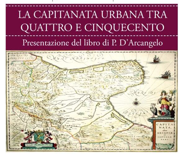 La Capitanata urbana tra Quattro e Cinquecento', presentazione del'opera mercoledì 11 aprile presso il Seminario diocesano di Lucera