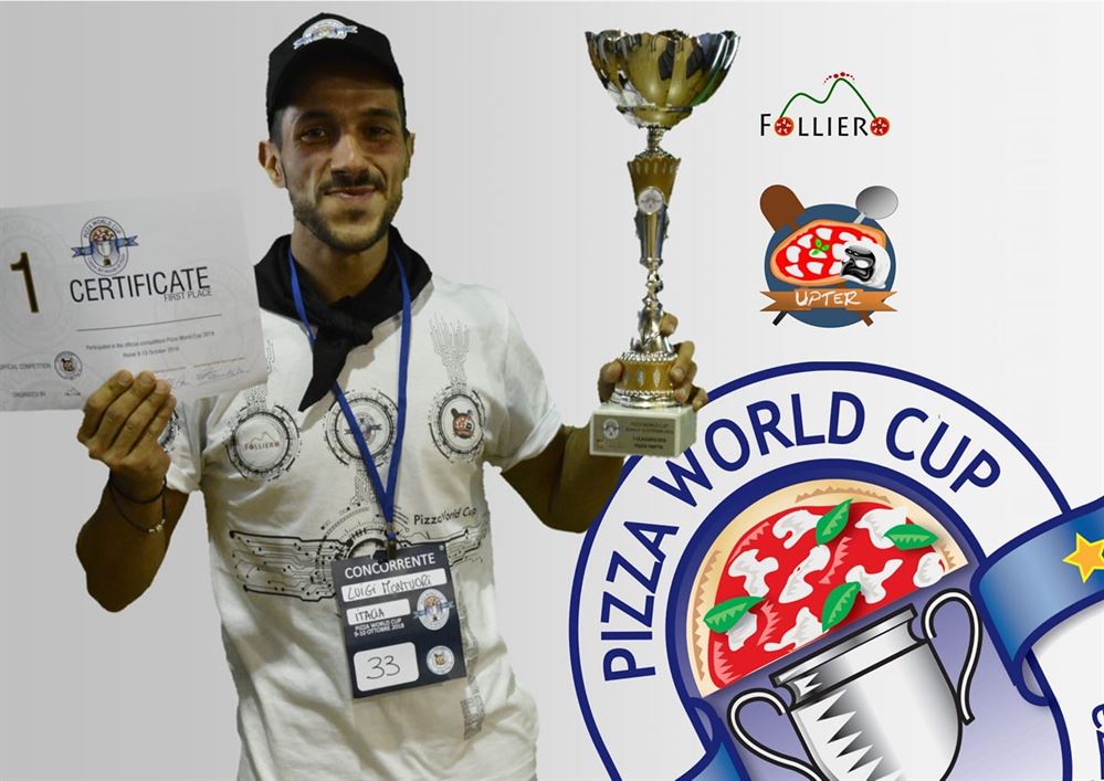 Pizza World Cup, Luigi Montuori primo nella categoria Pizza Fritta