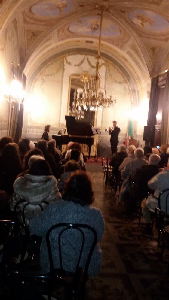 Concerto di due giovani Musicisti con pianoforte e tromba Circolo Unione Lucera