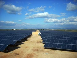 Il 18 marzo 2008 presentazione del parco fotovoltaico piu' grande della Puglia