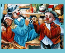 Vivere con e per la pittura