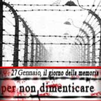 27 gennaio, il giorno della memoria - 'per non dimenticare'.